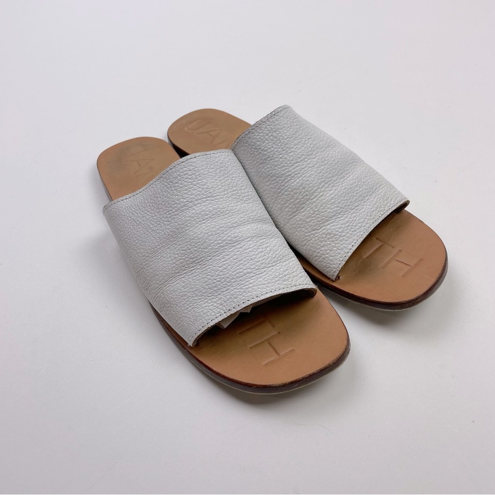 JAMES SMITH Off Duty Leather Sandal